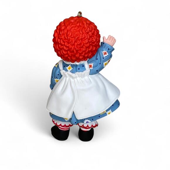 Lot 4: Hallmark Ornaments Mop Top Wendy Barbie Native Am Joe Montana Riding Hood - Picture 3 of 9